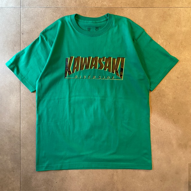 RIVERSIDE BASE 『KAWASAKI』T-SHIRTS - GREEN -