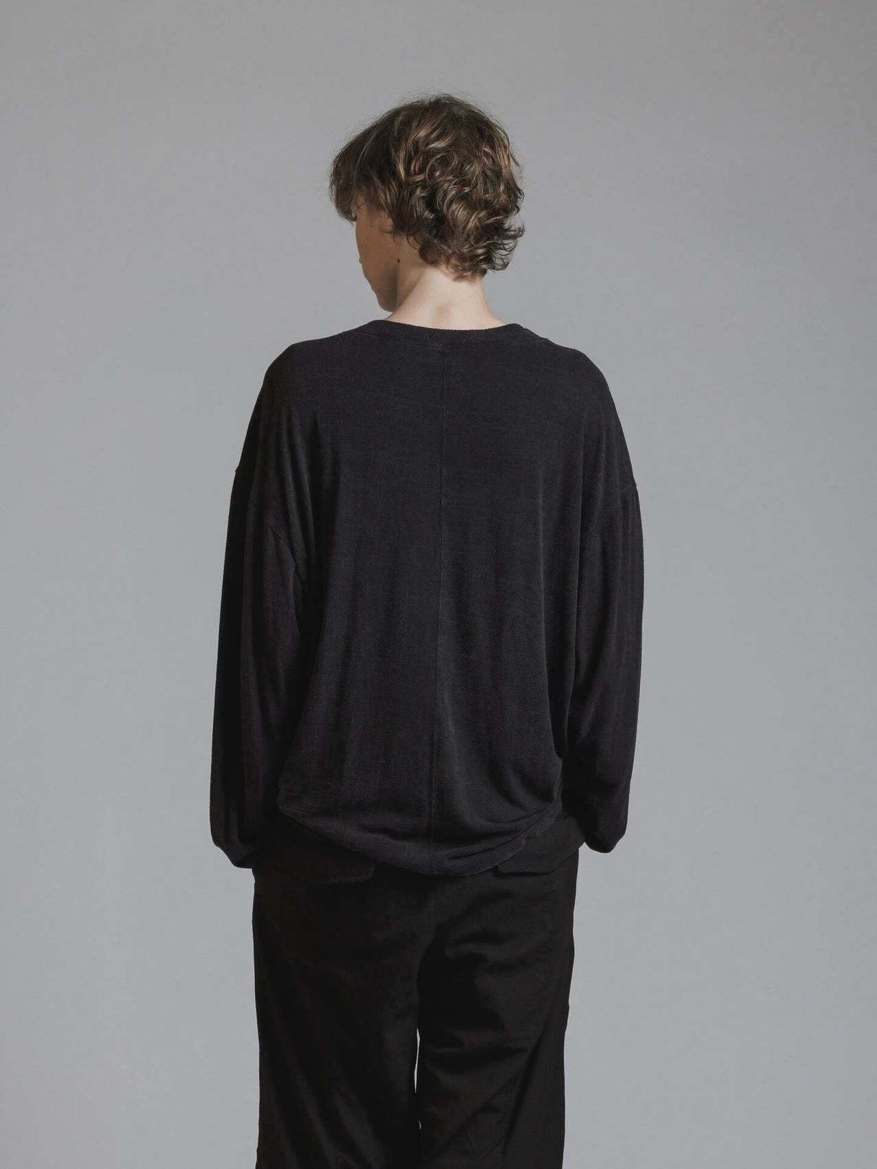 【26AW | MEN】 THE VIRIDI-ANNE ザヴィリディアン / SILK L/S T-SHIRT  / Tシャツ /  VI404601 - 3