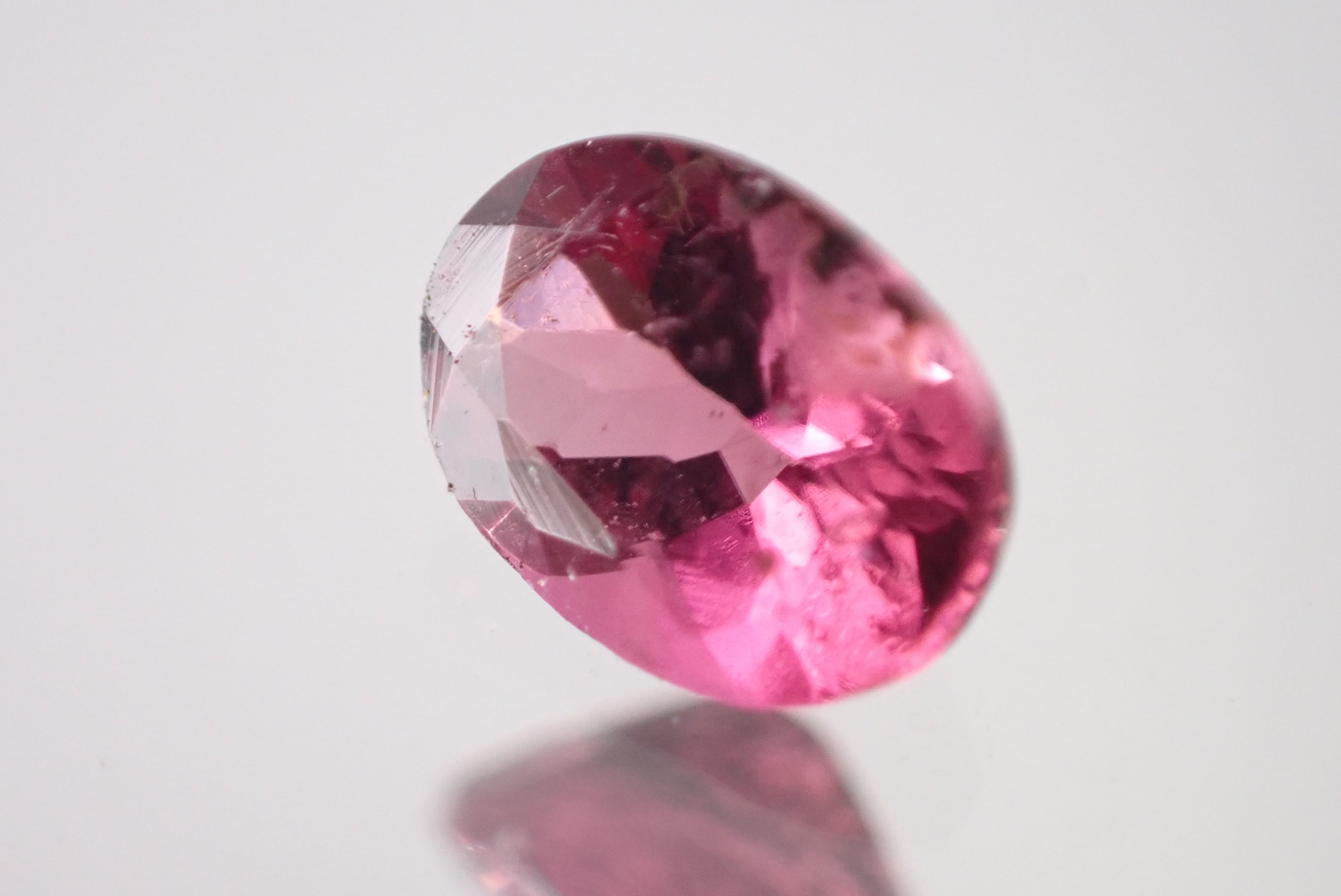 【限定値下げ】マリーエレーヌ ルベライト×ピンクトルマリン チェーンリング11号 ルベライト(ピンクトルマリン) 0.35ct [C5‐443] | differencee