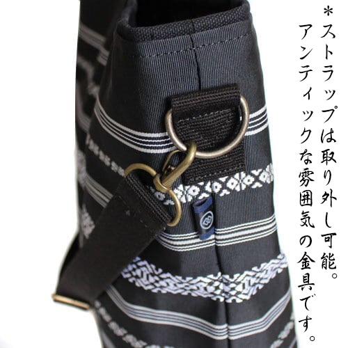 ○森博多織謹製○【日本製 博多織 献上柄 2WAYショルダーバッグ 】斜め1