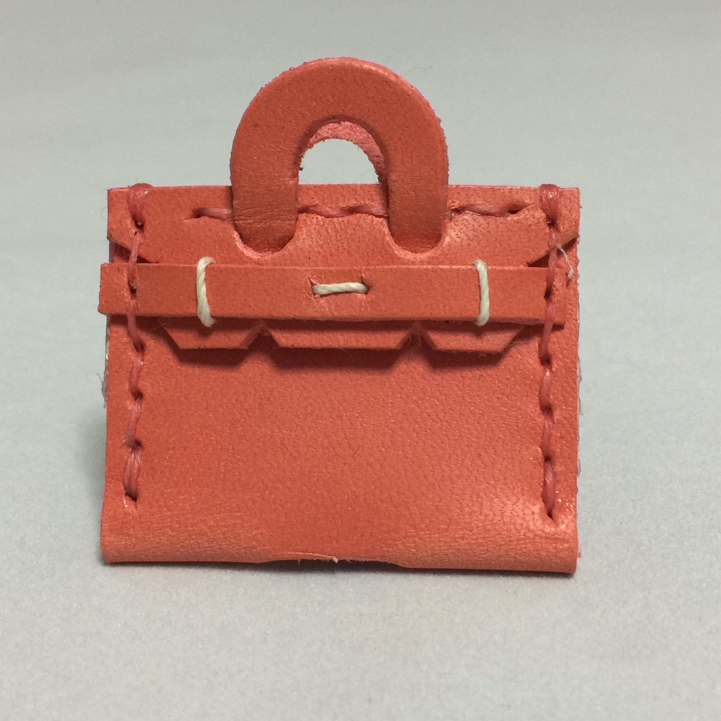 コーチ ラゲッジタグ 千鳥格子柄 ピンク トラベルタグ バッグチャーム