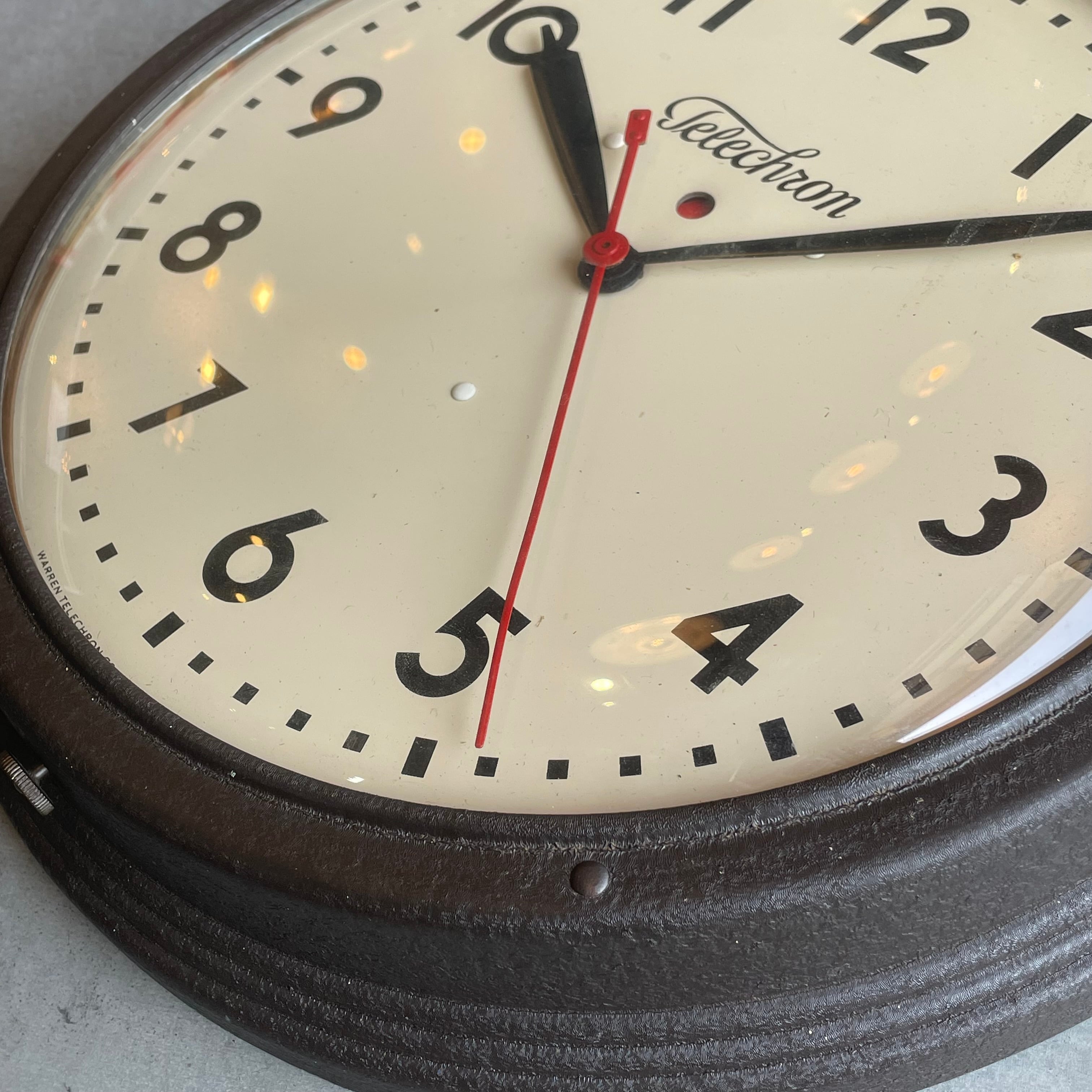 TELECHRON WALL CLOCK | BUFF STOCK YARD