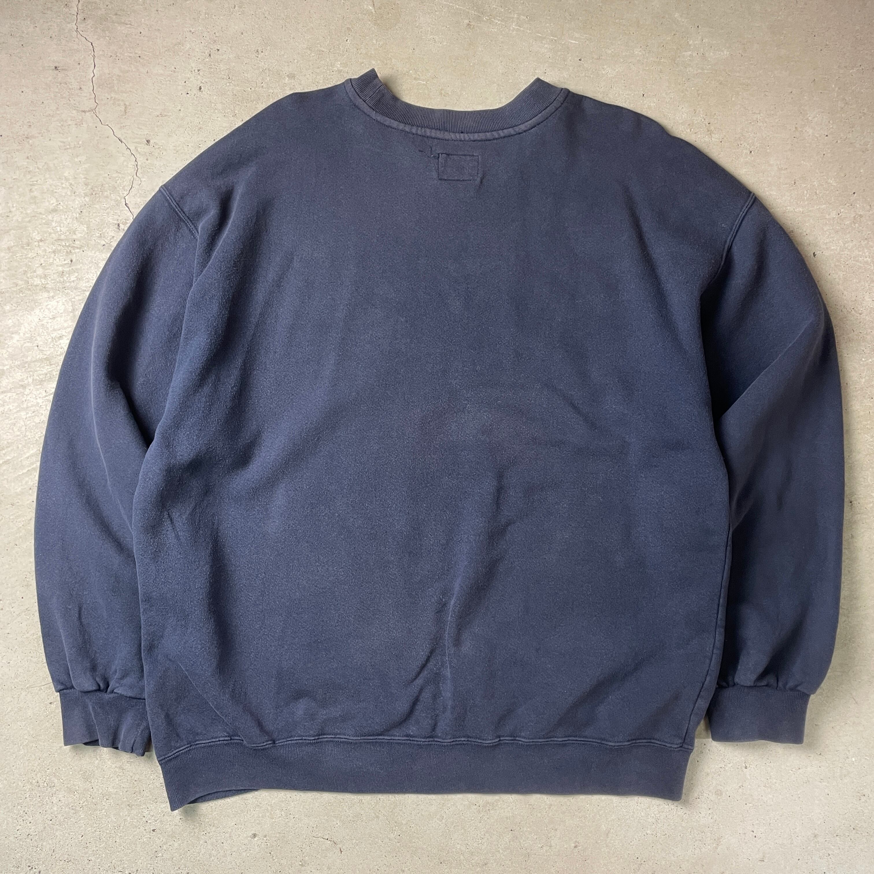 トルコ製 00年代 NIKE ナイキ スウォッシュ ロゴ刺繍 スウェットシャツ 
