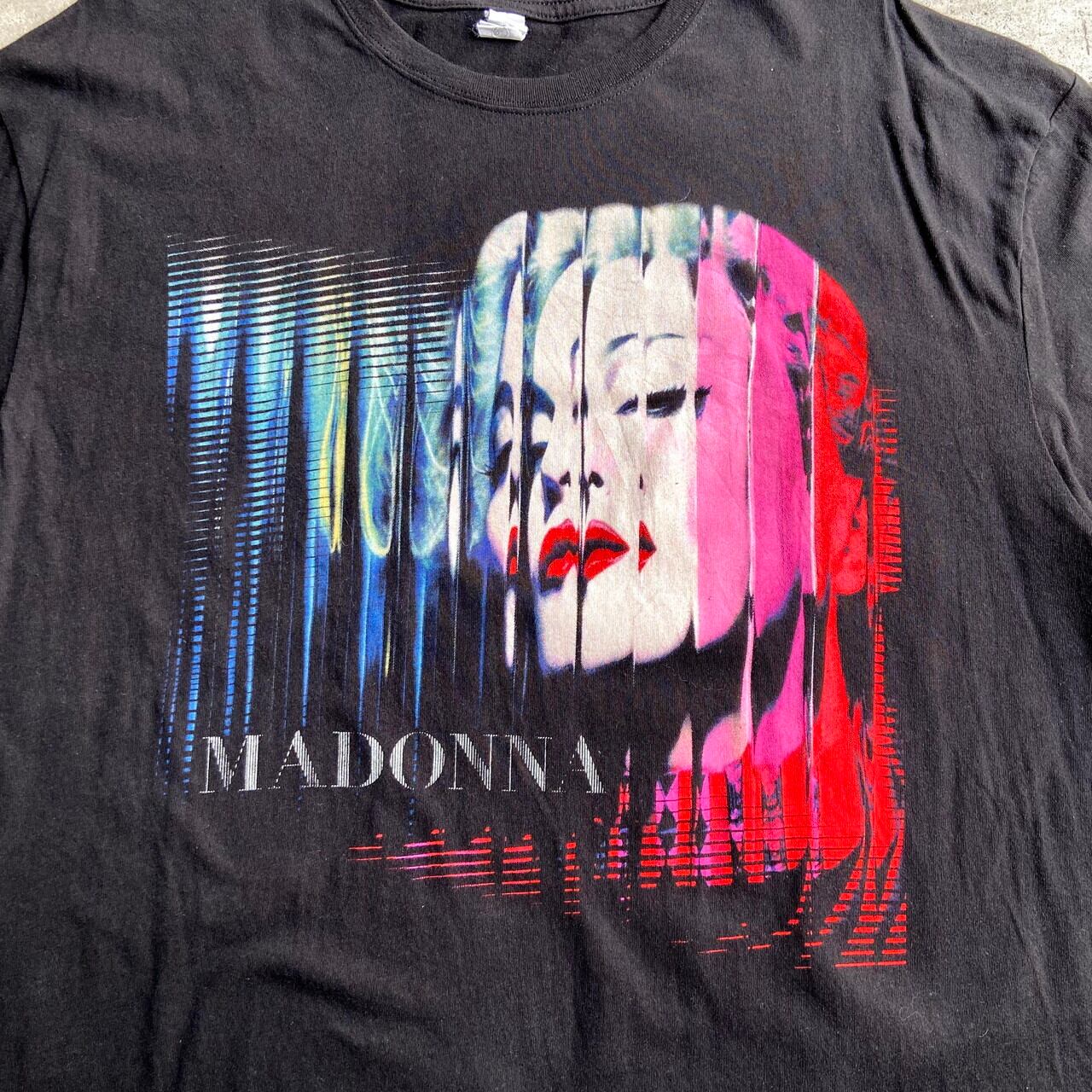 ヴィンテージ VINTAGE  90s  MADONNA/マドンナ フェイスプリントTシャツ メンズ L