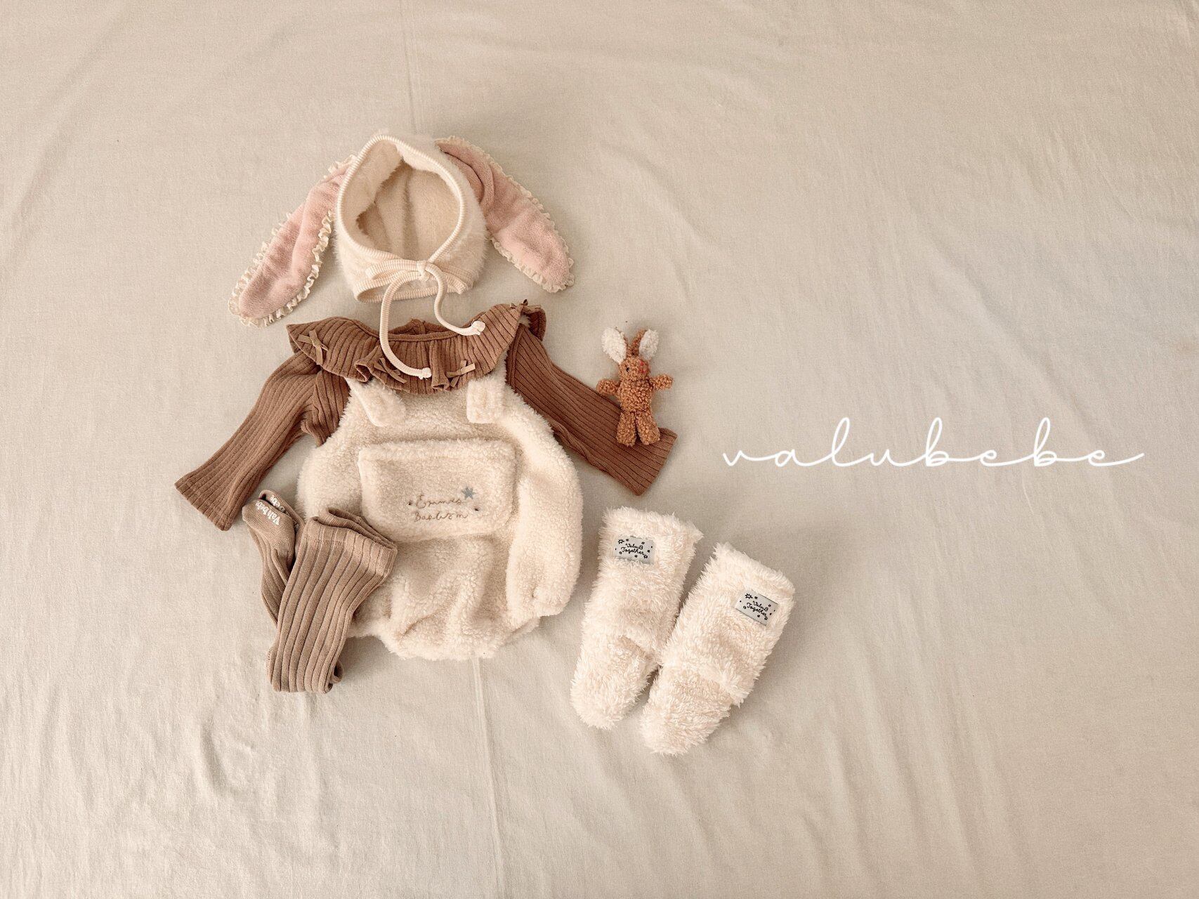 【予約】Kuu Dumble Overalls Suit (Bebe)