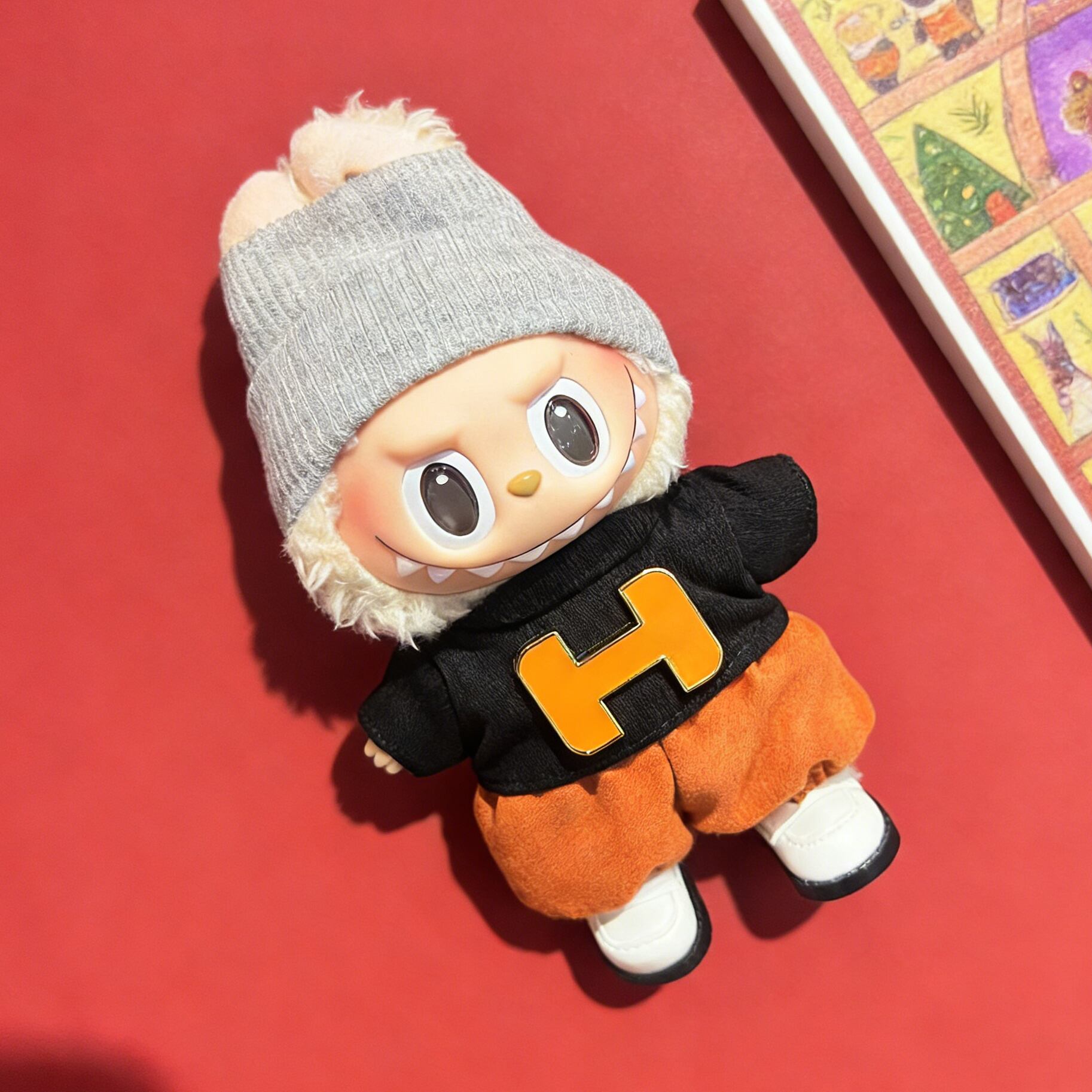 3点セットで上質なコーディネート!Labubu シンプル おしゃれ 服 セット|15-17cm ラブブ 用 かわいい 高級感 のある 着せ替え おしゃれな the monsters1.0 2.0 3.0