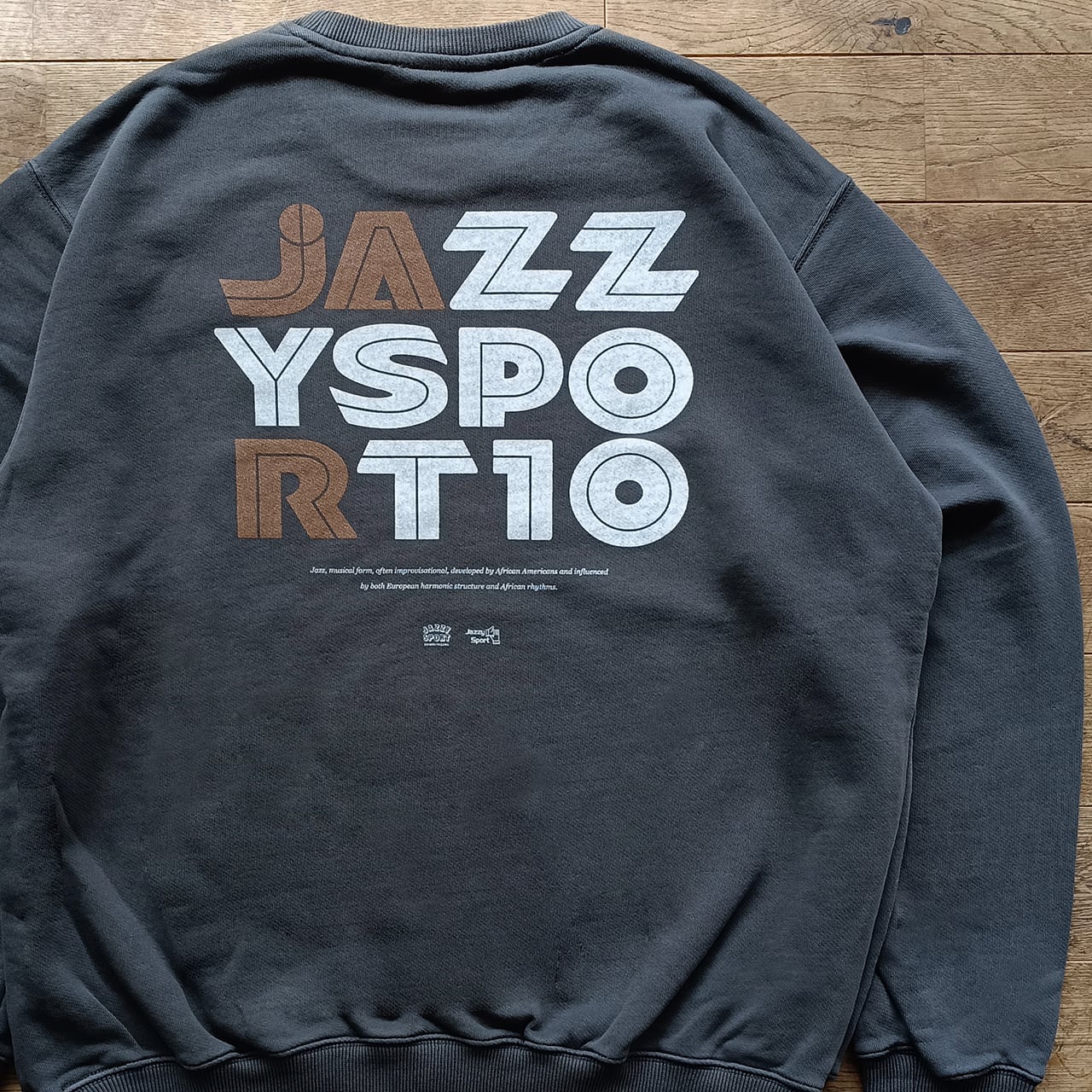 Jazzy Sport 下北沢店・10周年記念 スウェット/ヴィンテージブラック