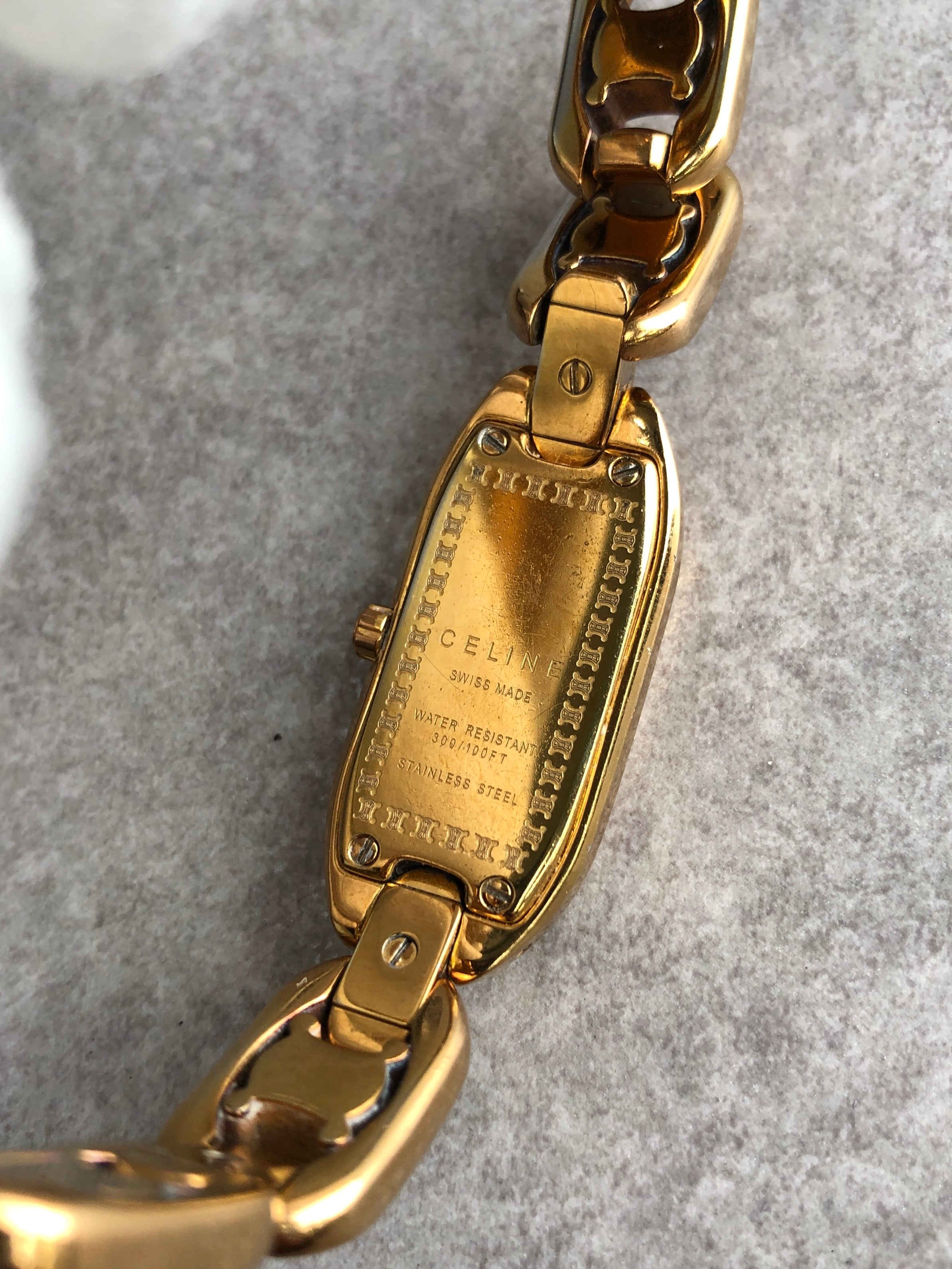 CELINE セリーヌ 腕時計 ゴールド トリオンフ vintage ヴィンテージ