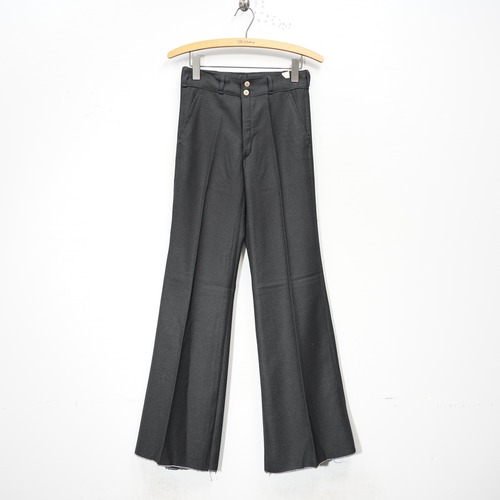 DEAD STOCK EU VINTAGE COLOR FLARE PANTS/デッドストックヨーロッパ古着カラーフレアパンツ