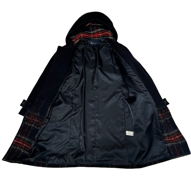 中古 フレッドペリー FRED PERRY ダッフルコート クリーニング済み