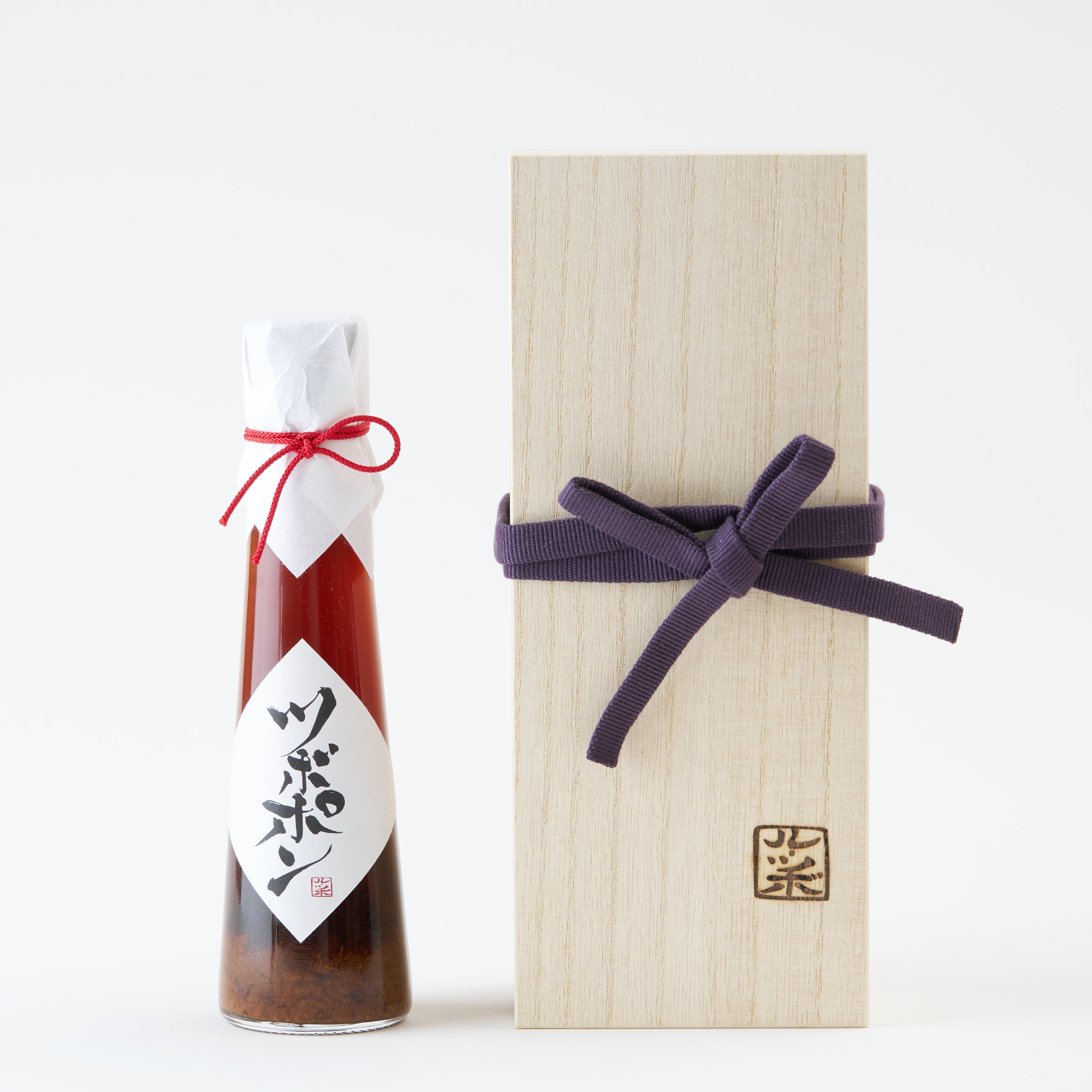 ツボポン』125g 桐箱入り | ル・ツボ｜感動を味わえる究極のポン酢