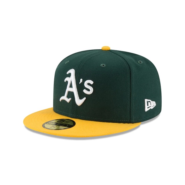 NEW ERA 59FIFTY/5950 オークランド・アスレチックス HM 23J