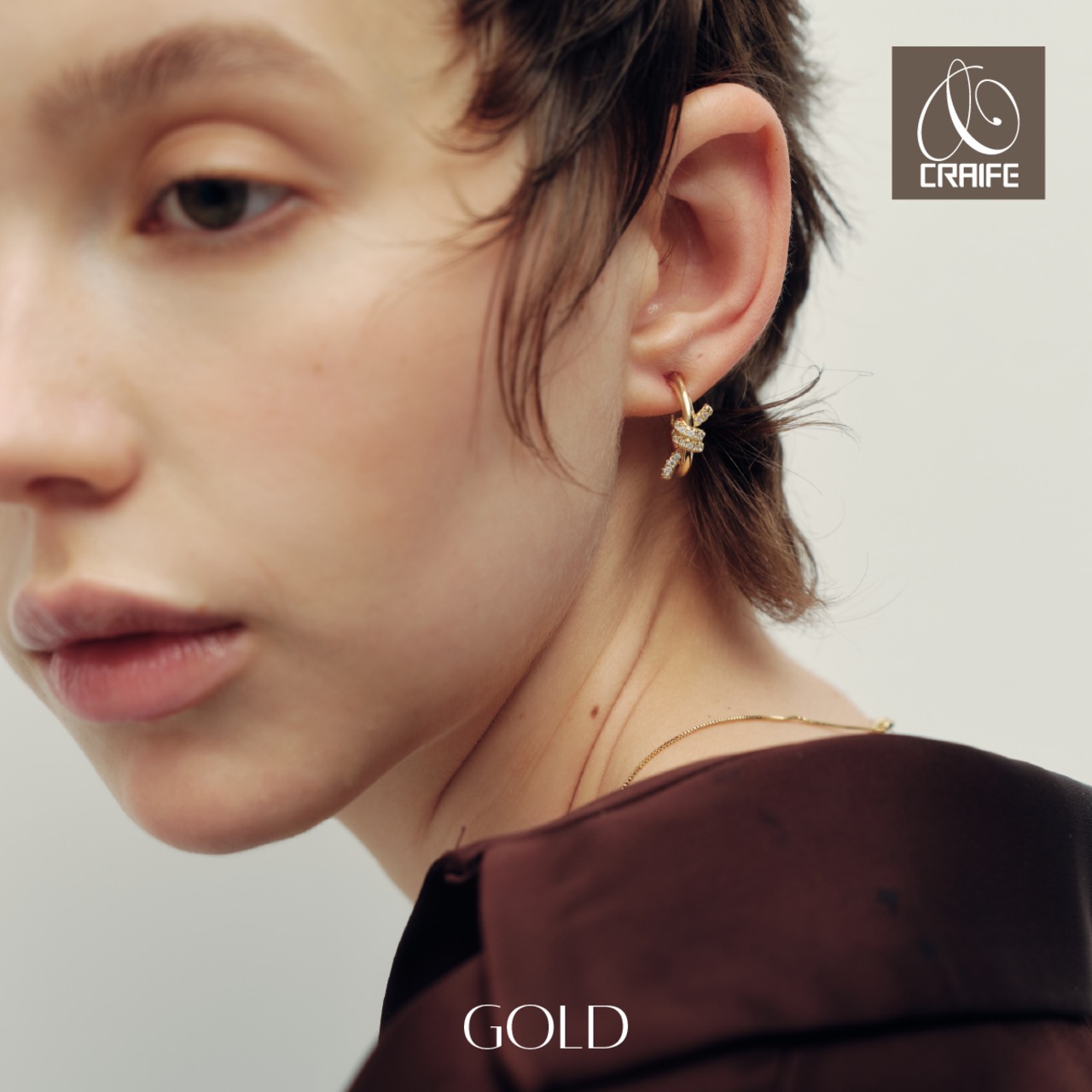 Earring/Pierce -Gold-