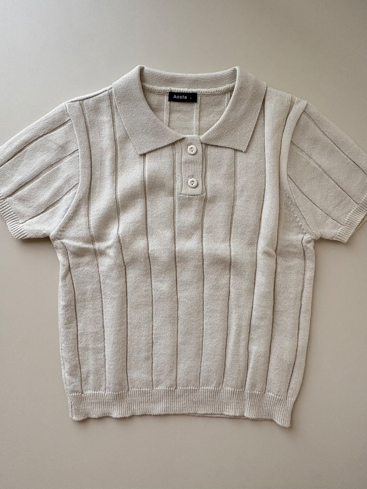 【 即納 】Gentle Knit Tee