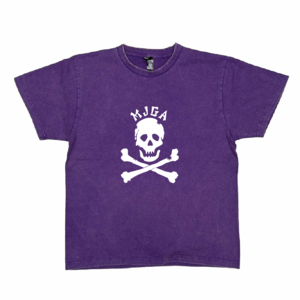 CRUCK! SKULL S/S-T-shirts // Vintage Purple