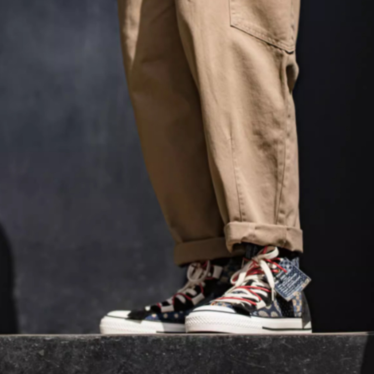 CCK ハイトップキャンバス  S0107