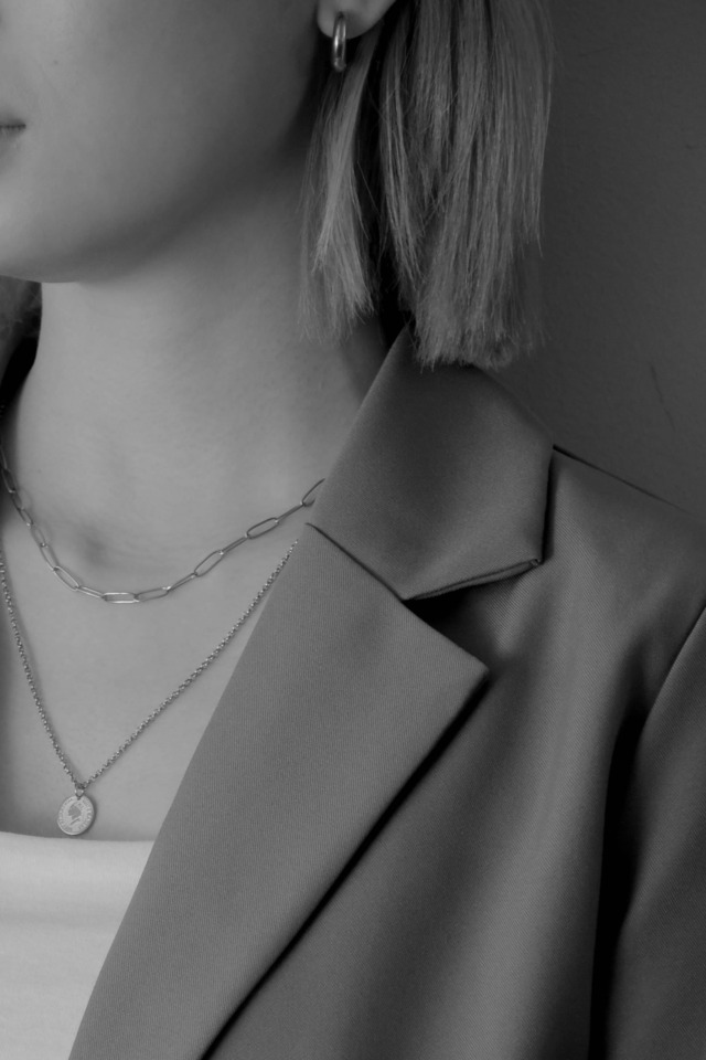 F0348 [stainless necklace]