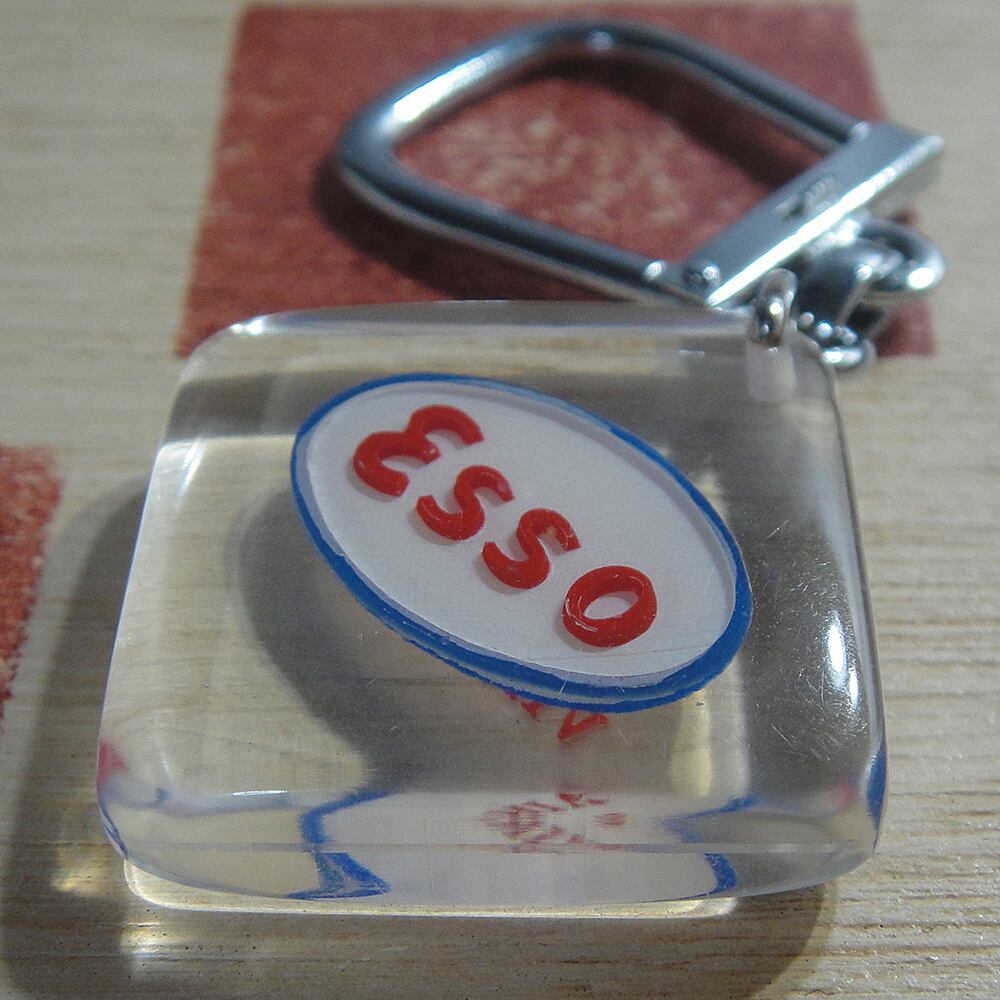 フランス ESSO［エッソ］ガソリンスタンドノベルティ ブルボン