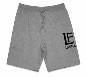 LIVE FIT.リブフィット LF Shorts (ショーツ)【Heather Grey】メーカー直輸入品！