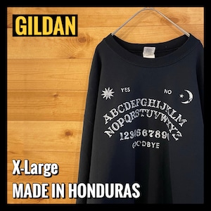 【GILDAN】 XL ゆるだぼ プリント スウェット トレーナー オーバーサイズ アメリカ古着