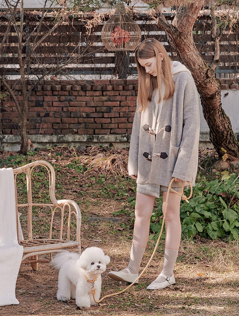 即納【stroll】Rope Leash Classic (banana)