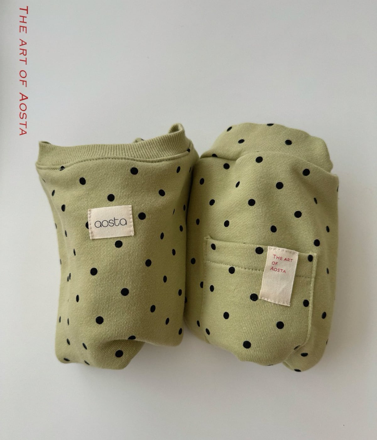 送料無料【予約】/ ドットトントンパンツ / aosta
