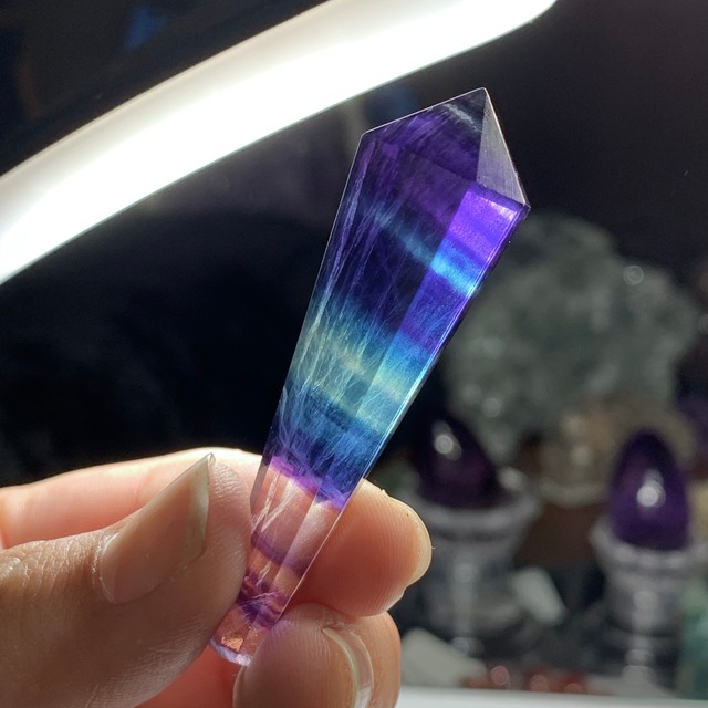 02.透明度抜群☆可愛いフローライトポイント