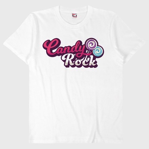 Candy Rock logo Tシャツ