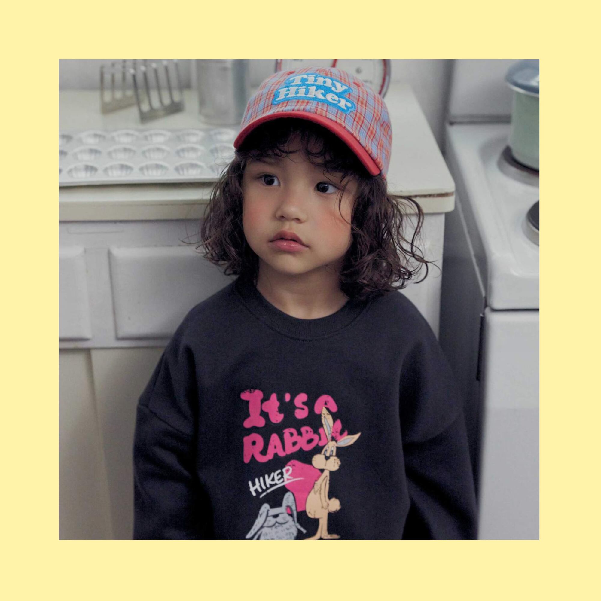 《取寄》オータムチェックキャップ:kids【TinyHiker】※送料無料