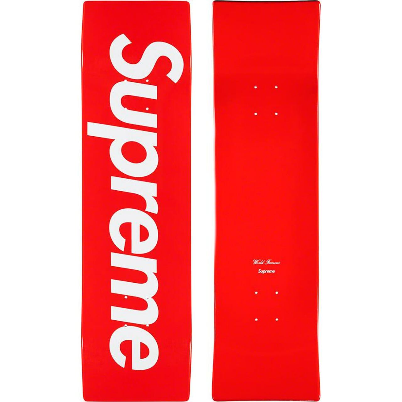 Supreme Uncut Box Logo Skateboard 小傷あり以下検索ワード