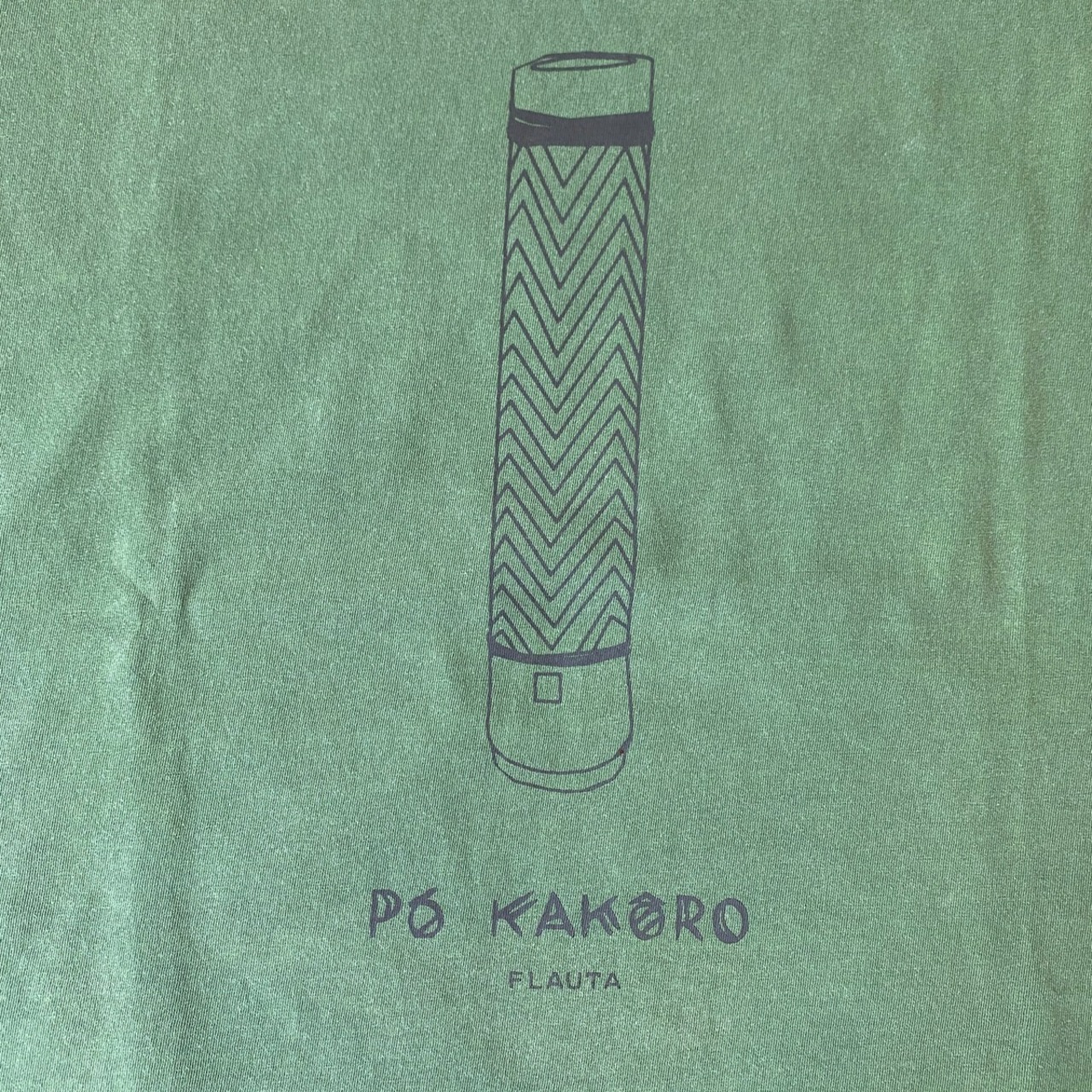 カヤポ族のTシャツ 【Flauta】