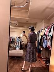 1970's~80'S HANRO SWISS製 ヴィンテージドレス