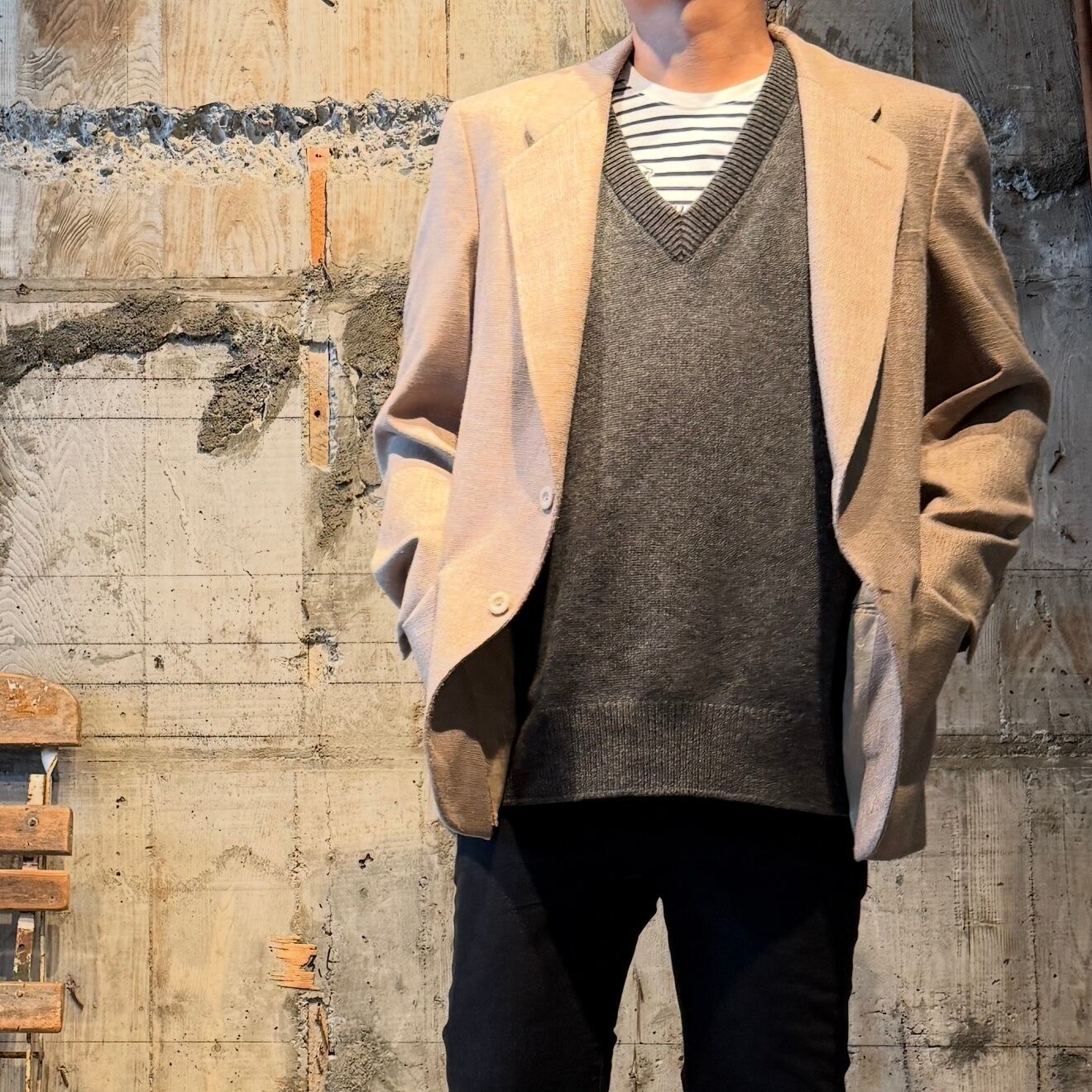 USED ITEM】【Christian Dior】ノッチドラペル 2Bジャケット. Col