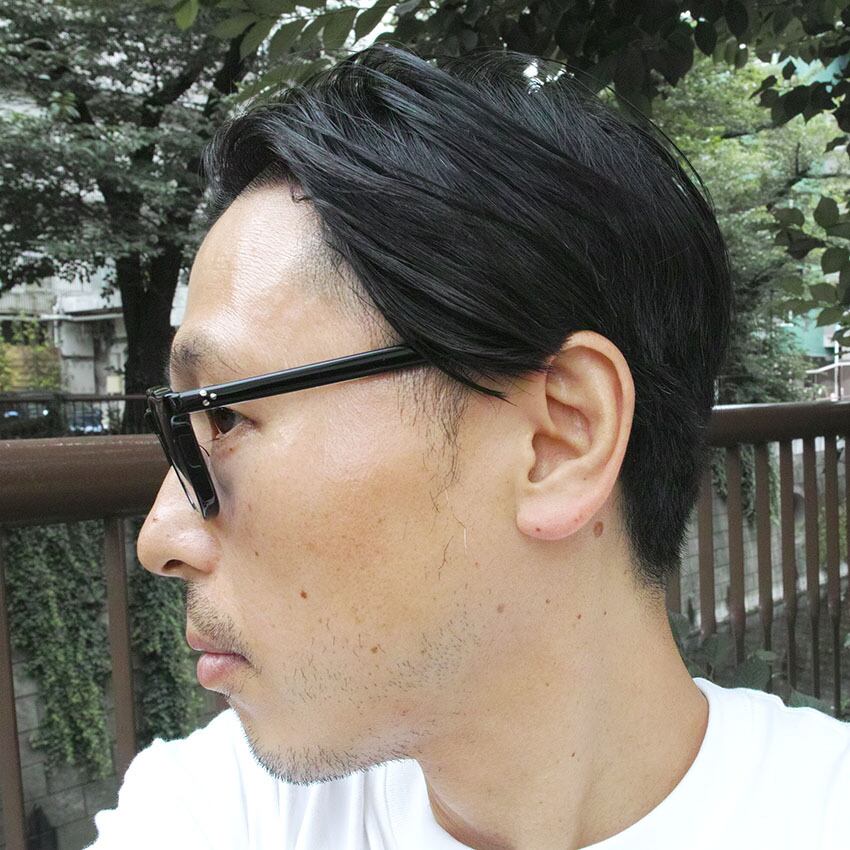 サンデーアングラー EYEVAN / SADLER(49) Sun / PBKS - Lt.BLUE ピアノブラック/シルバー