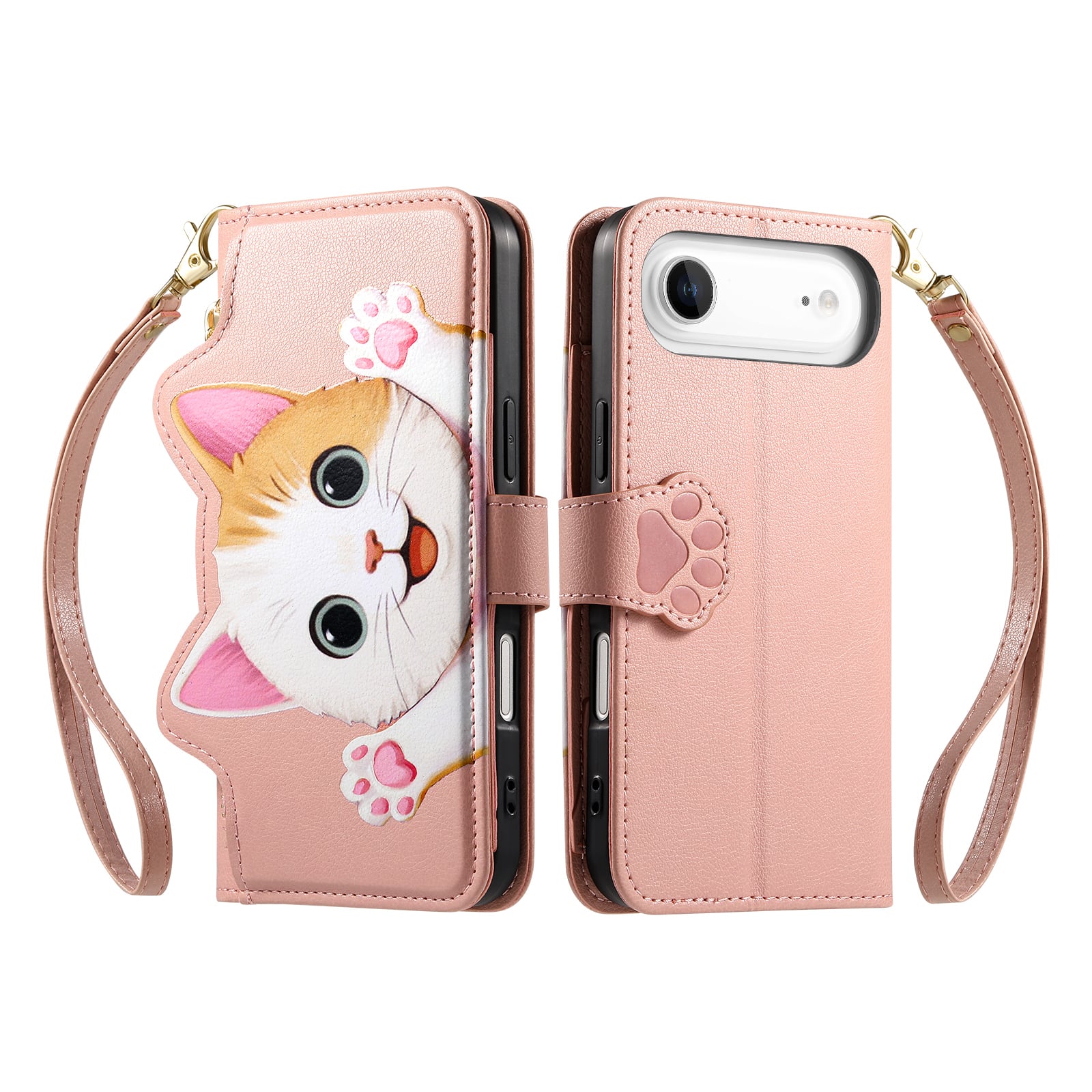 猫まみれ】2WAY 手帳型 iPhone 17 16 15 14 13 ケース 小銭入れ 財布付