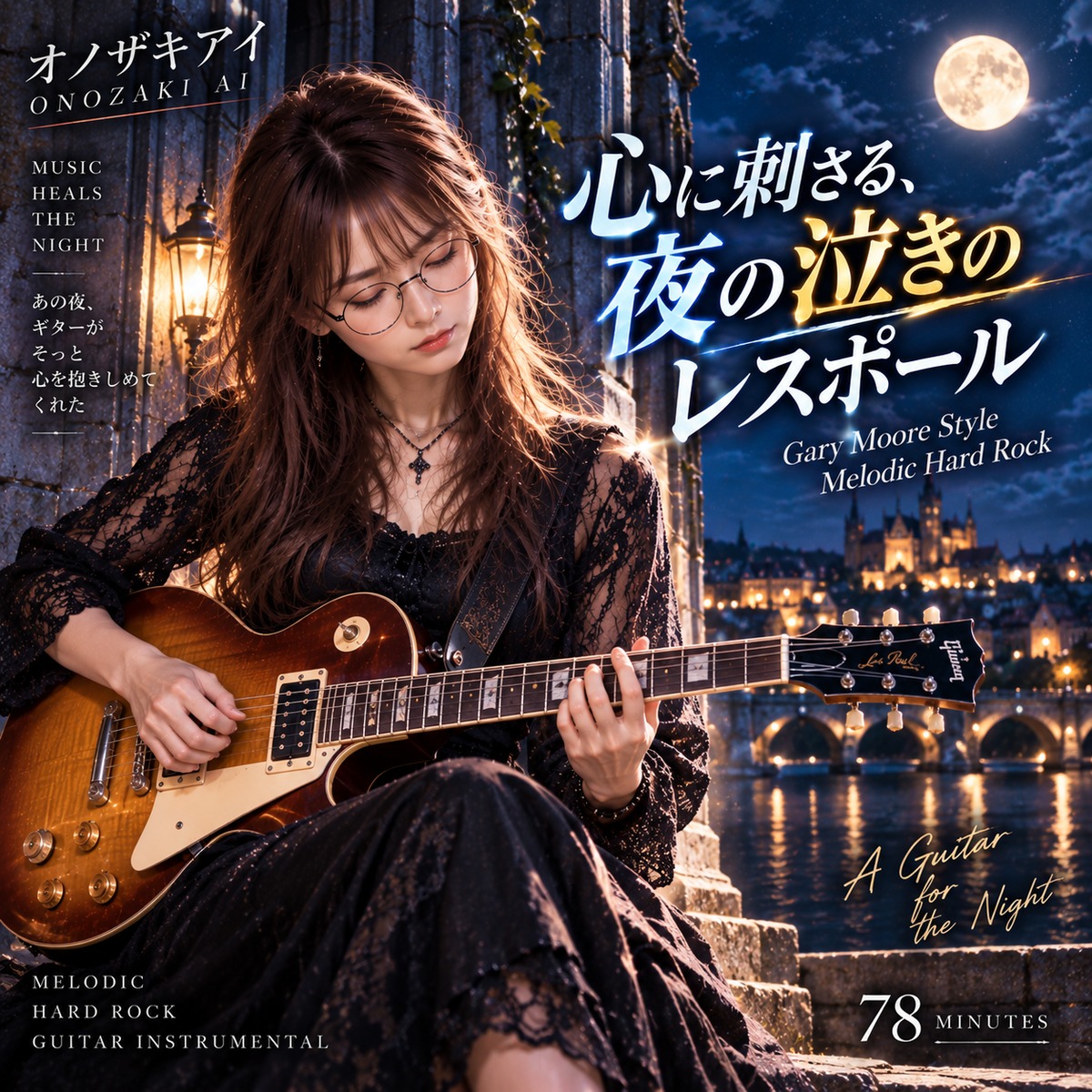 心に刺さる、夜の泣きのレスポール｜Gary Moore Style Melodic Hard
