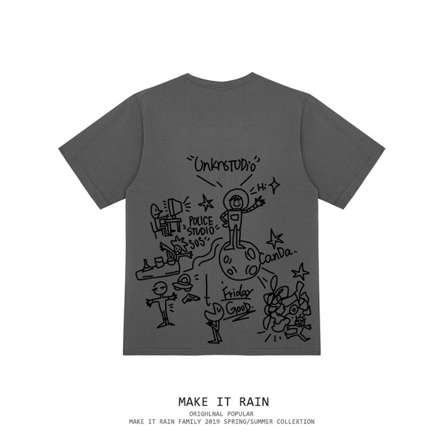 Tシャツ ルーズ かわいい MAKE_ITRAIN25360767770
