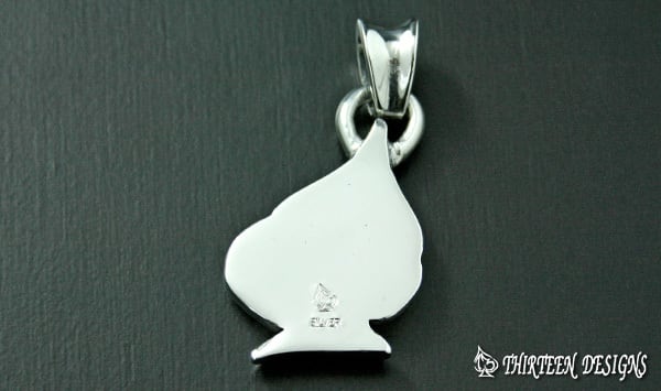 THIRTEEN DESIGNS サーティーンデザインズ KP-20N 13 SPADE PENDANT