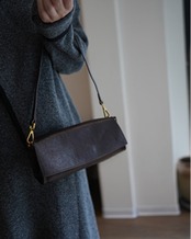 レトロ民族風ワイドショルダーストラップスクエアバッグ