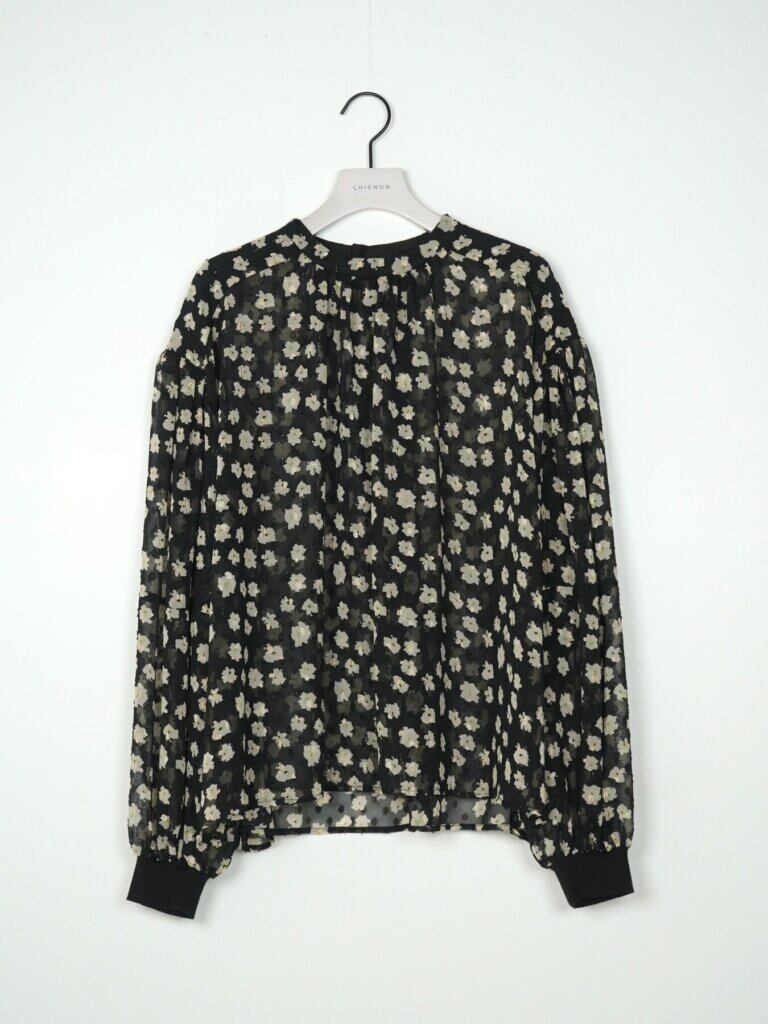【12/中旬〜下旬入荷次第お届けのご予約】 CHIGNON/シニヨン シアーフラワーボリュームBL 1866-617MK