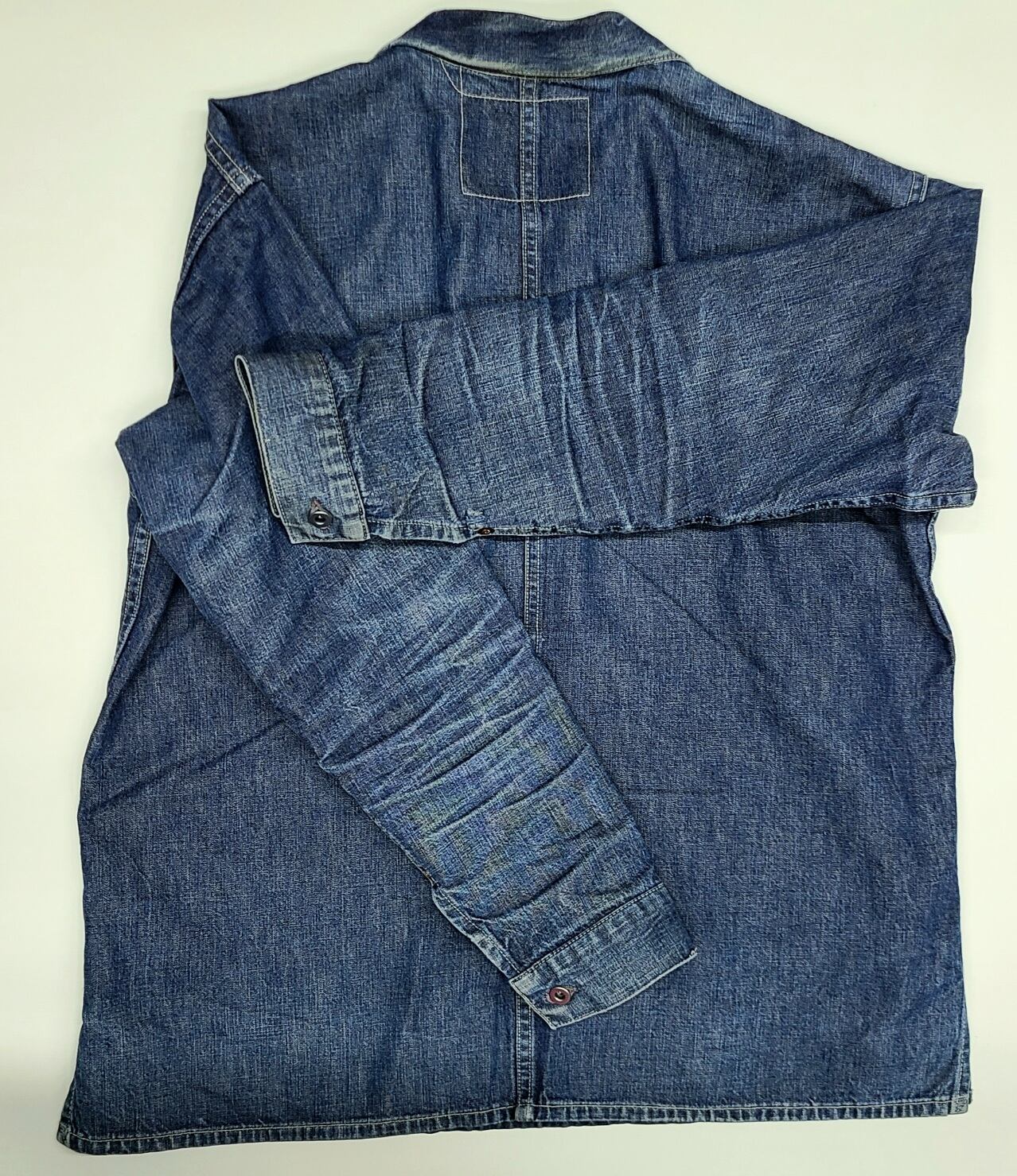YM DENIM PULLOVER (CLOSED FRONT JUMPER) | YMFactory