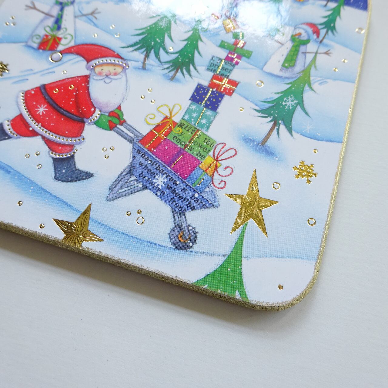 クリスマス コースター オーストリア [Luka Basic] C-2132 サンタ