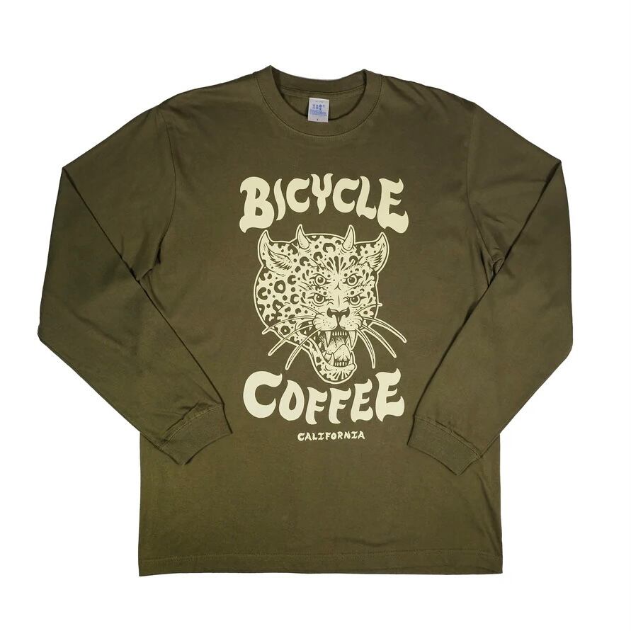BICYCLE COFFEE(バイシクルコーヒー) - Leopard L/S Tee