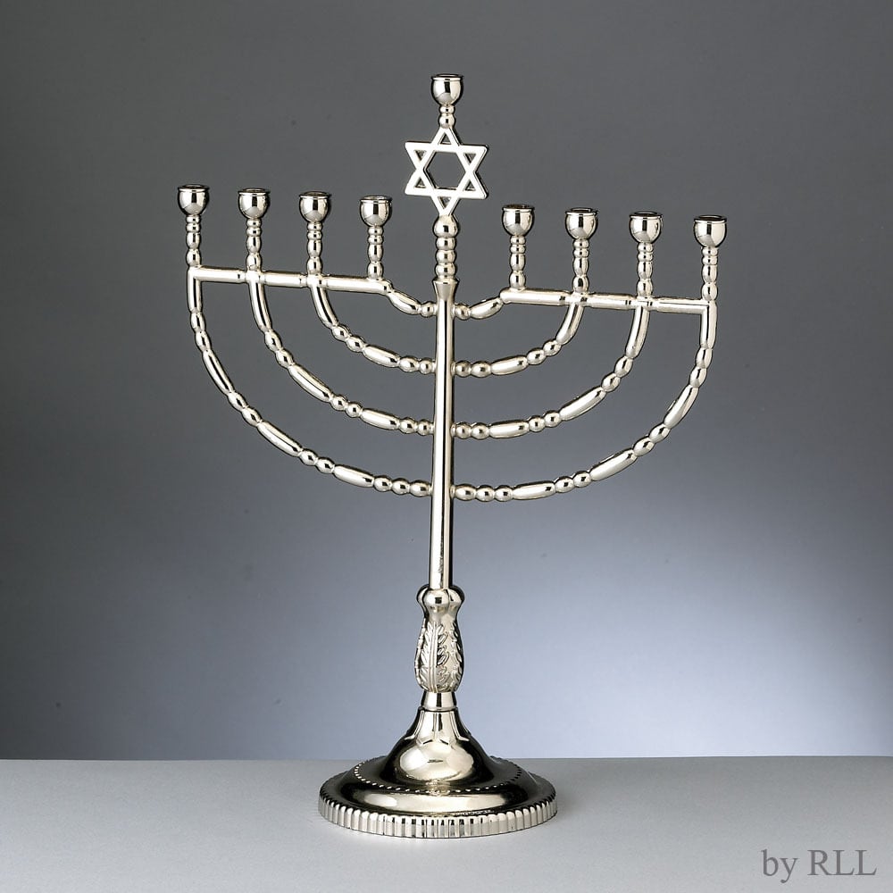ハヌカ用メノラー ダビデの星 Menorah for Hanukkah | ヘブライ雑貨と