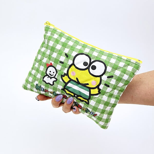 サンリオ けろけろけろっぴ キルティングポーチ 日本製 Sanrio