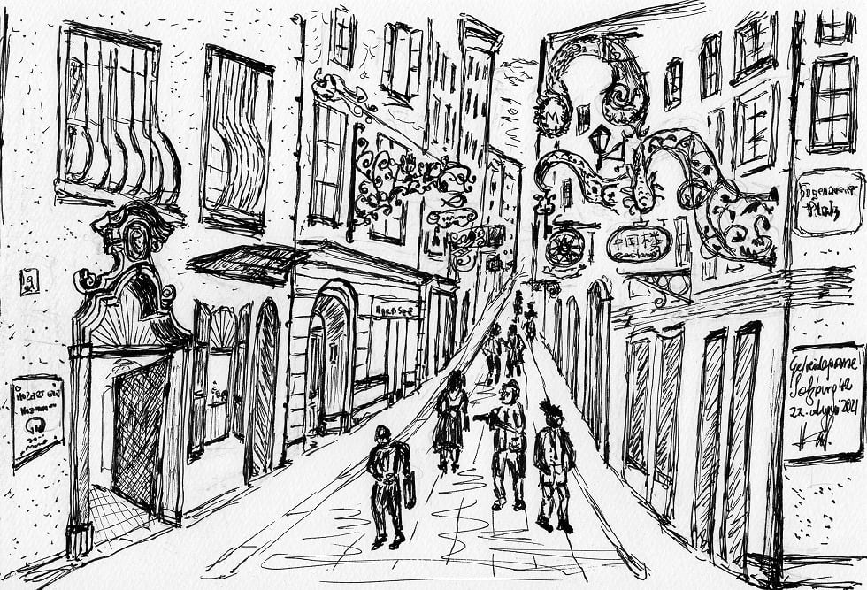 ゲトライデガッセ | Getreidegasse