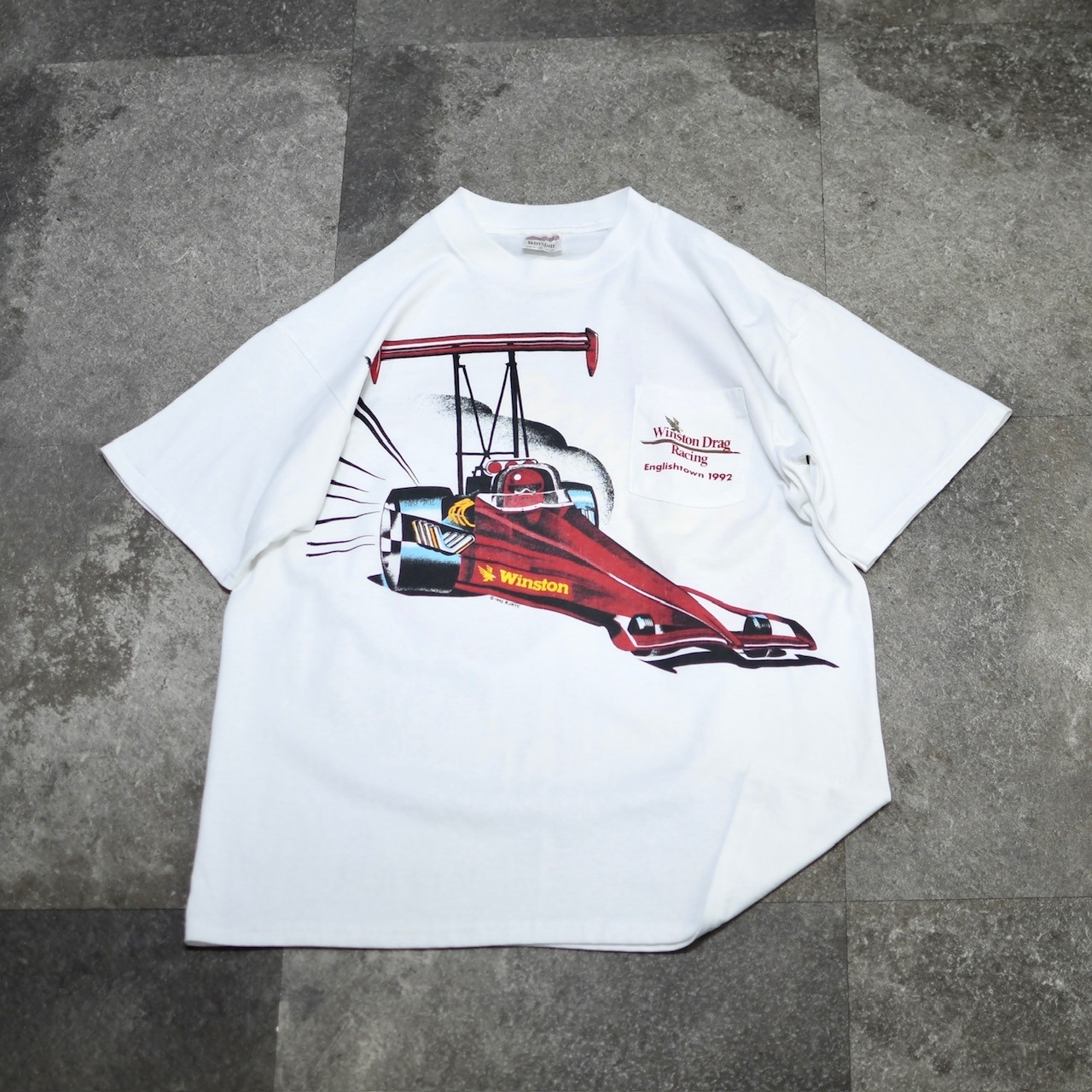 92's Winston Drag Racing print tee