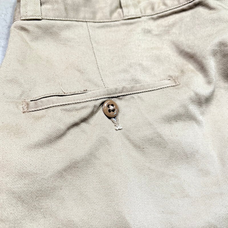 60's U.S.ARMY チノトラウザーズ DSA-100-4137 グッドコンディション