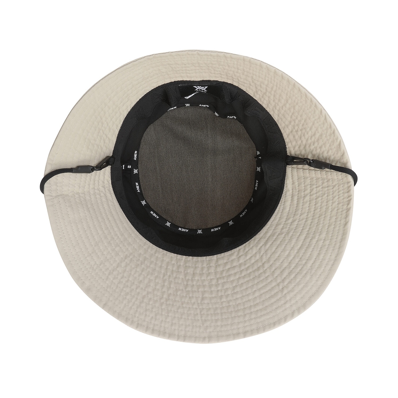 ANEW WOMEN Unbalanced wide brim bucket hat [サイズ: F (AGDUWCP42BEF)] [カラー: BEIGE]