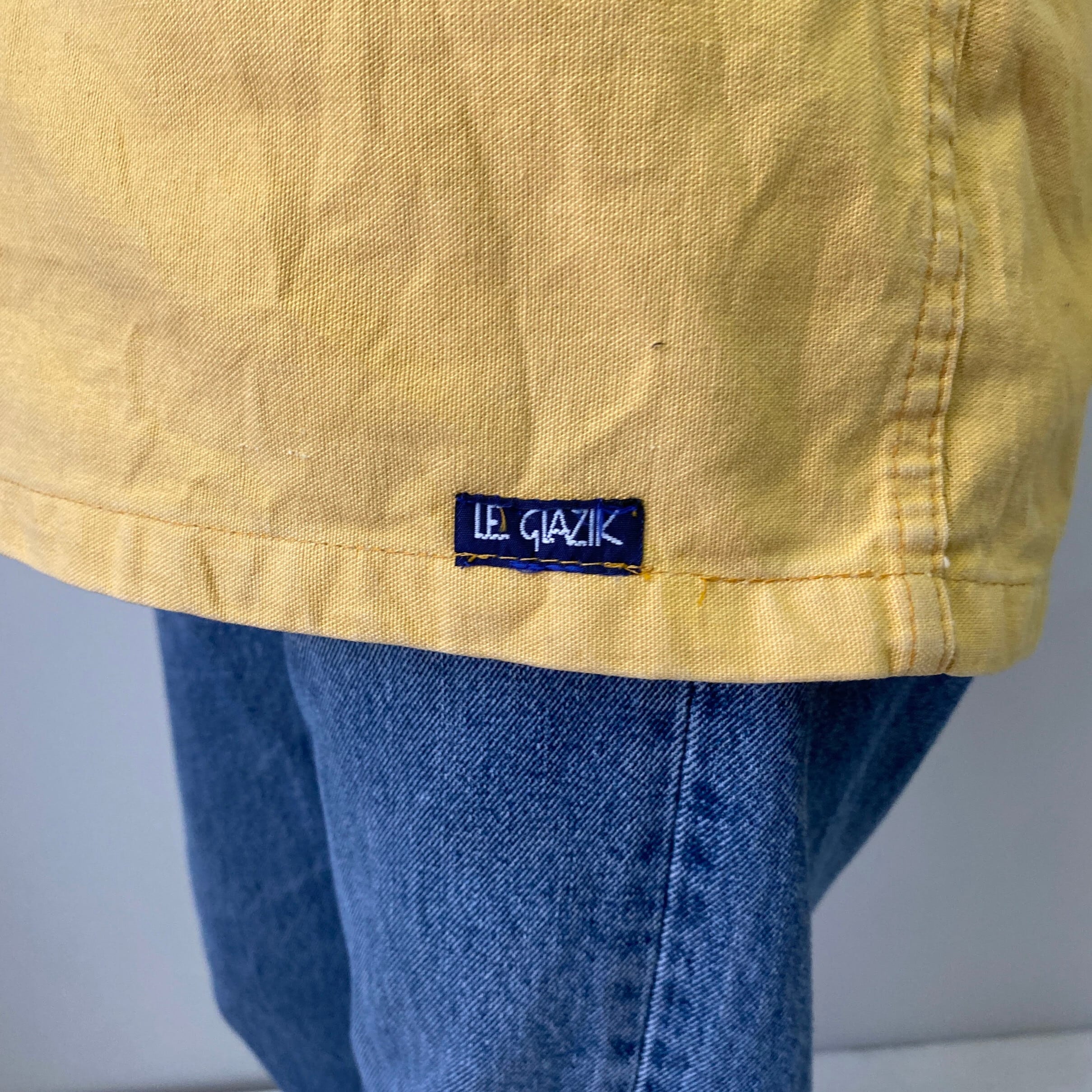 80年代 フランス製 LE GLAZIK フィッシャーマンスモック フレンチ